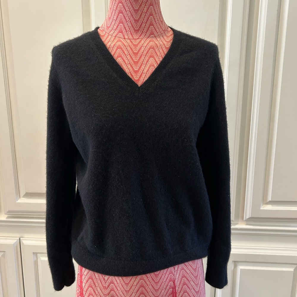 Black Cashmere Sweater